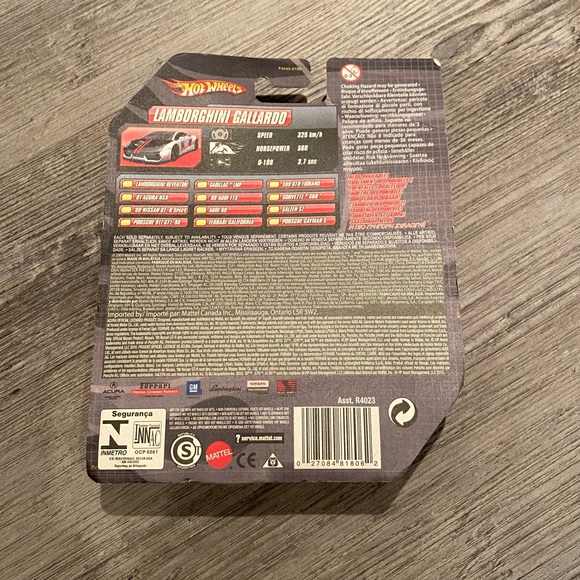 Hot Wheels 2009 Speed Machines '09 Lamborghini Gallardo White - Picture 2 of 5